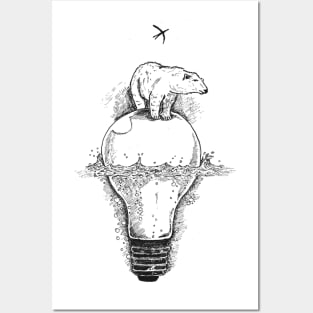 The last polar bear Posters and Art